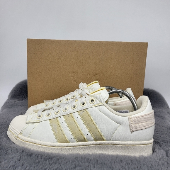 New adidas Parley x Superstar 'Off White' GX6970 Men's Shoes Size 11 - Picture 2 of 8